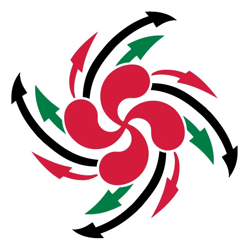 lauburu basque cross design