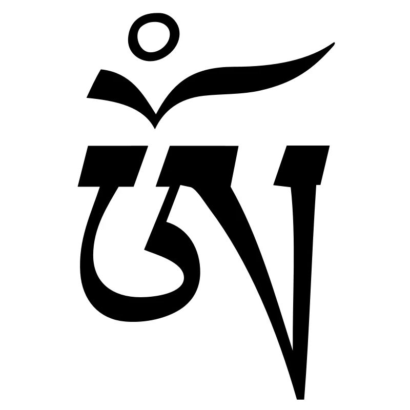 Aum OM Tibetisch