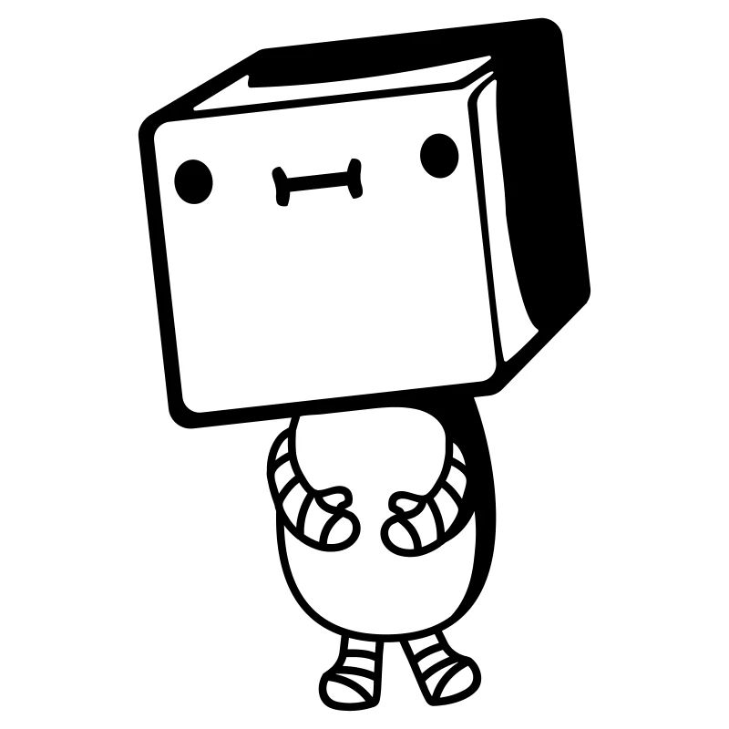 Petit robot mignon