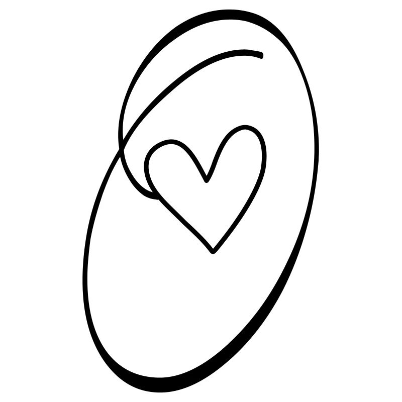 Buchstabe O Buchstabe-O Kalligrafie