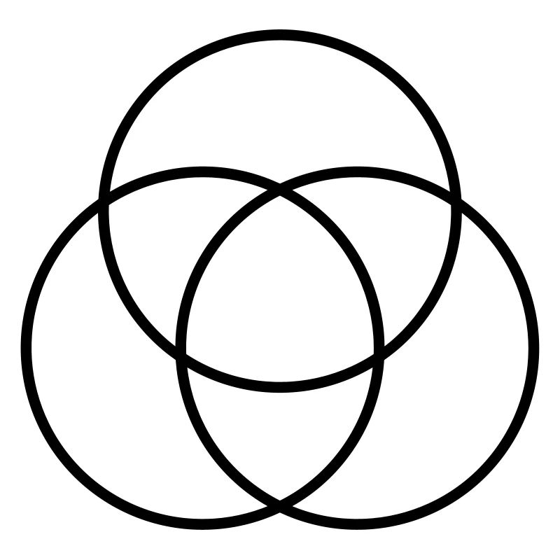 Three circles graphic DICK