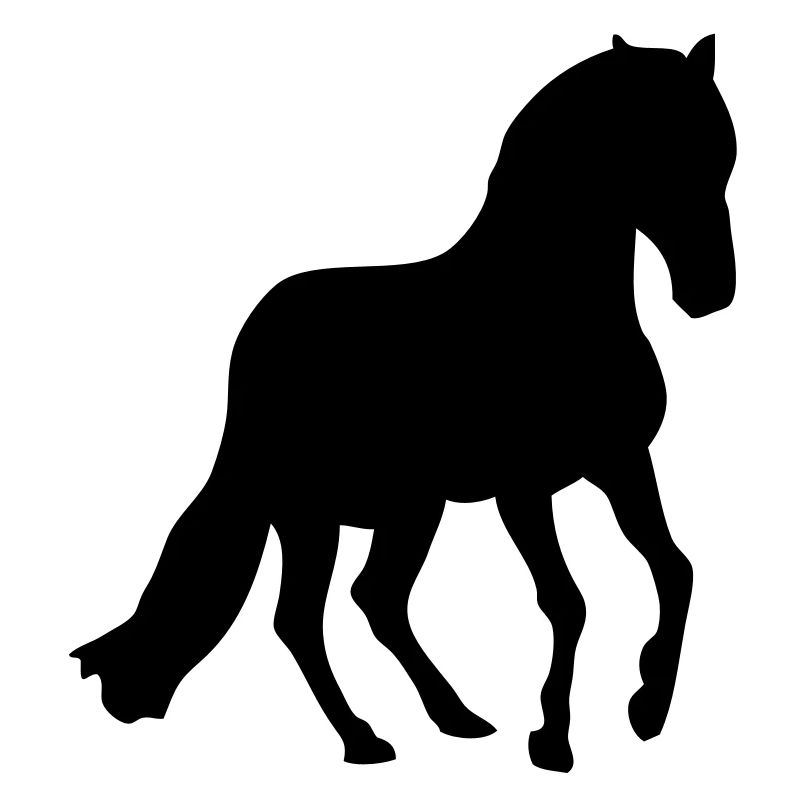 Pferd Pferd Silhouette Schatten shadow9