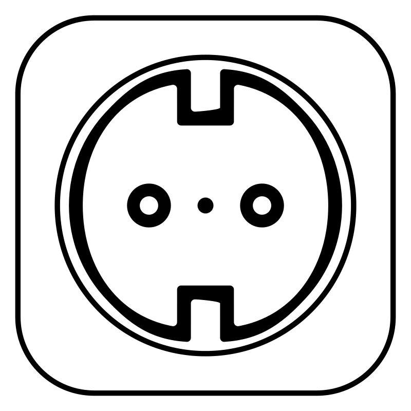 Electrical Socket Symbol Electrician