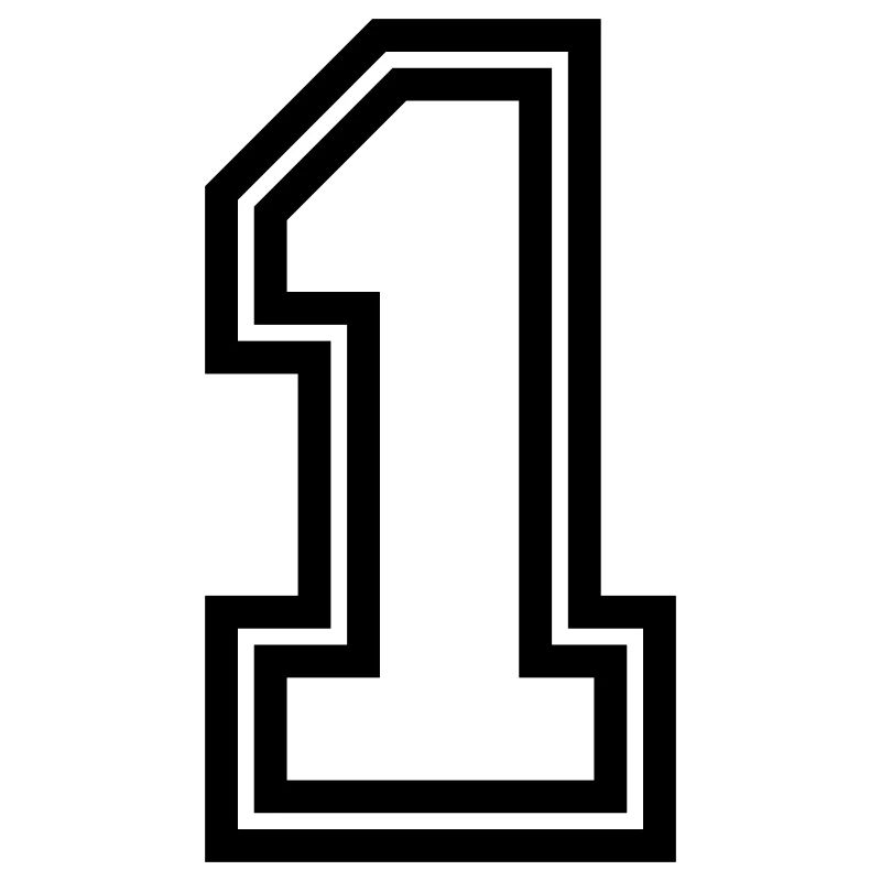 1 symbole numérique