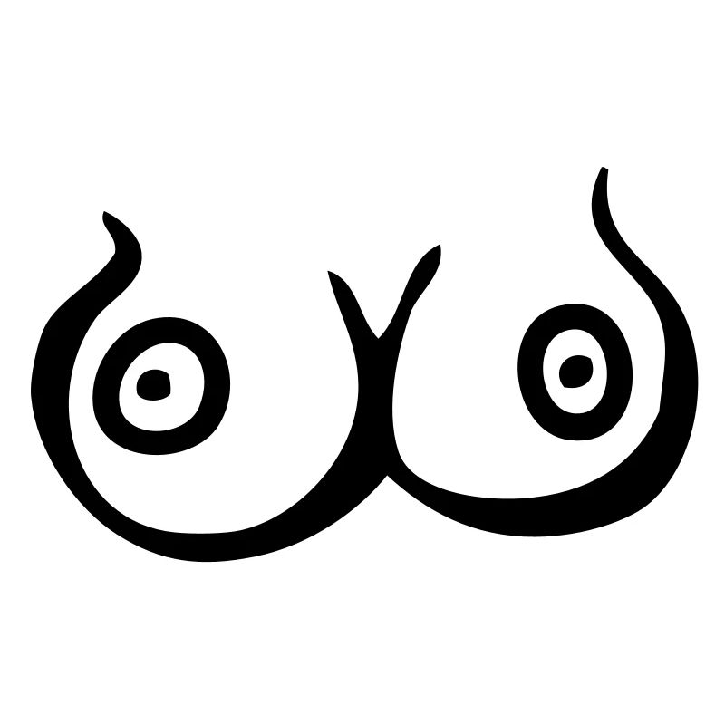 cartoon boobs