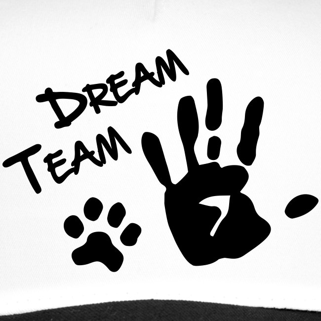 Vorschau: Dream Team Hand Hundpfote - Trucker Cap