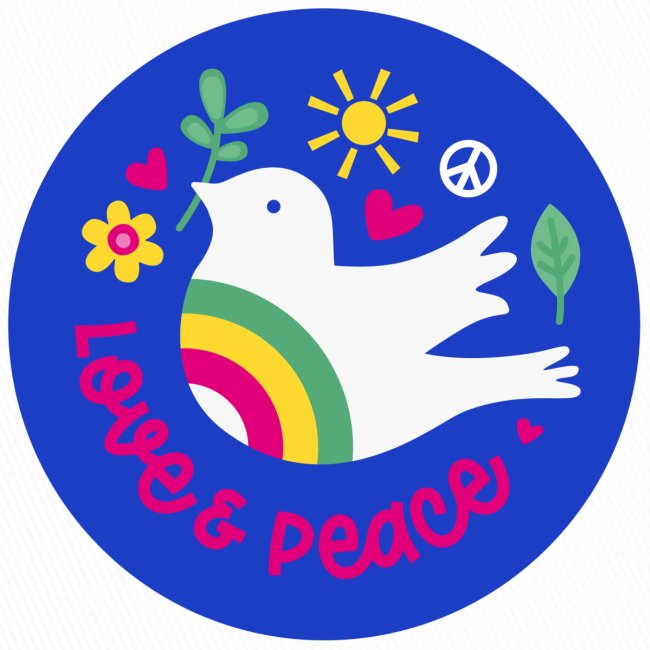 Love ans Peace / blue