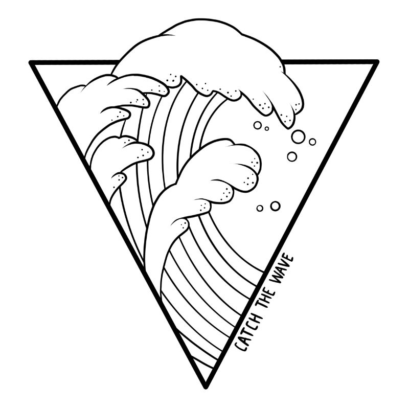 Vagues dans le triangle