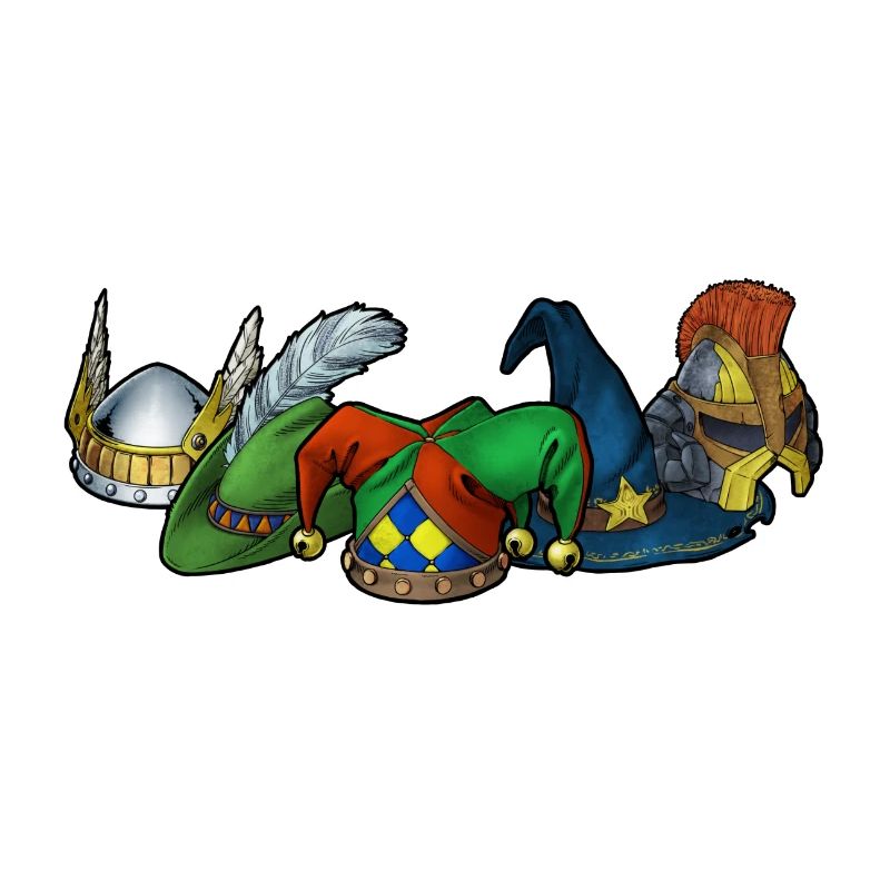 5 hats