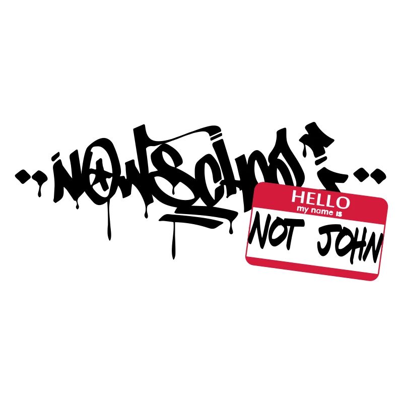 Now-School - Hello my name is not John (Red)