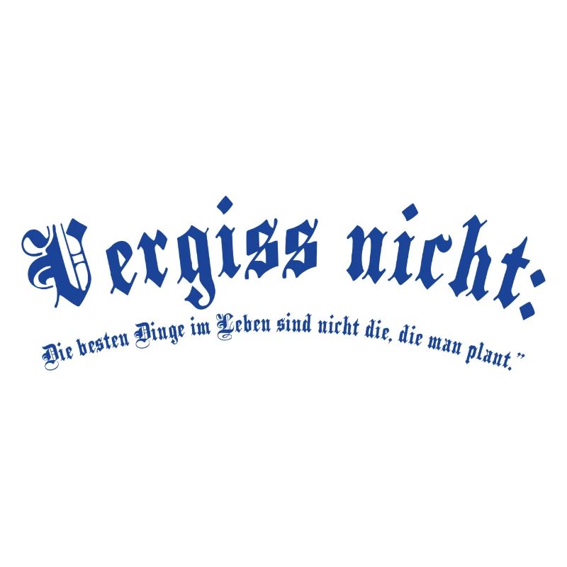 Don't Forget Blue Gothic