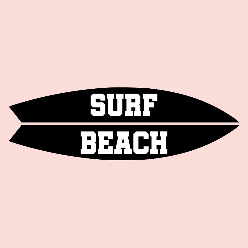 ★ Design colors can be changed ★ Surf Beach (surfboard)