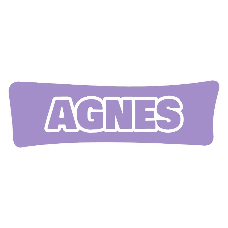 AGNES Typographe-Lavender