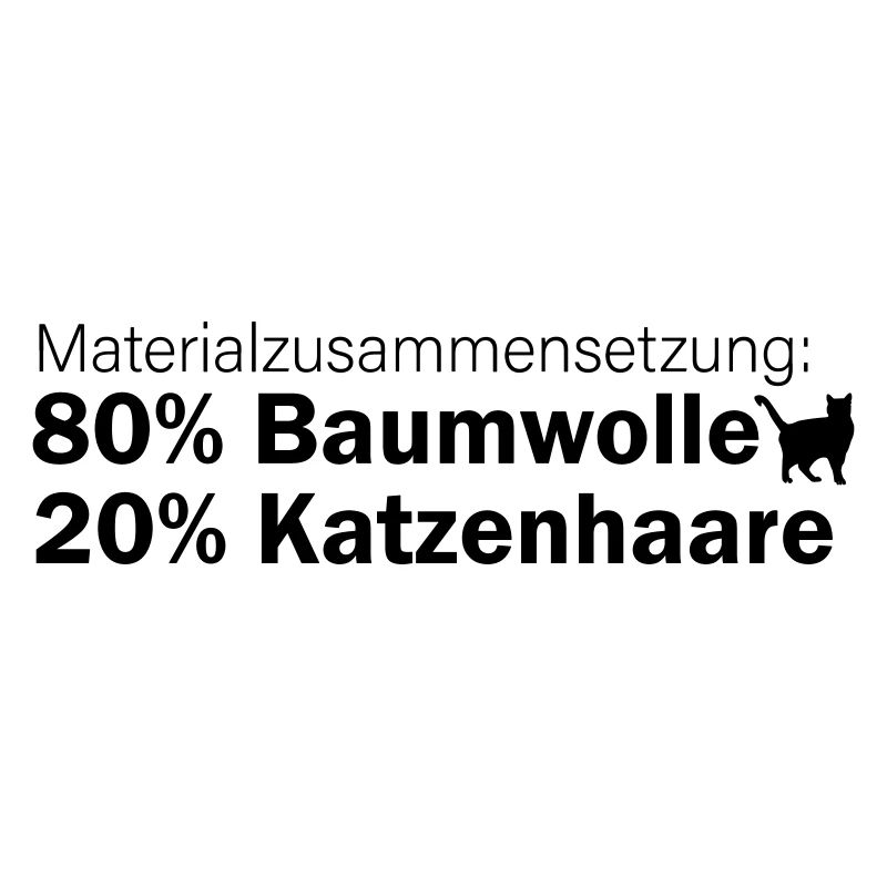 Materialzusammensetzung: 80% Baumwolle, 20% Katzen