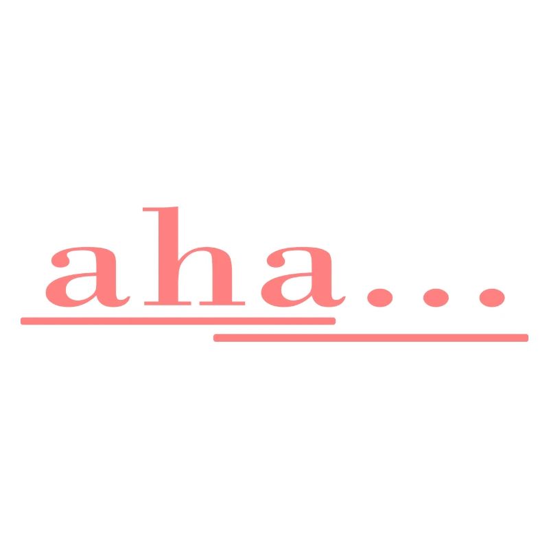 aha... c’est comme ça que ça marche ! Dire, s’amuser, un design frais