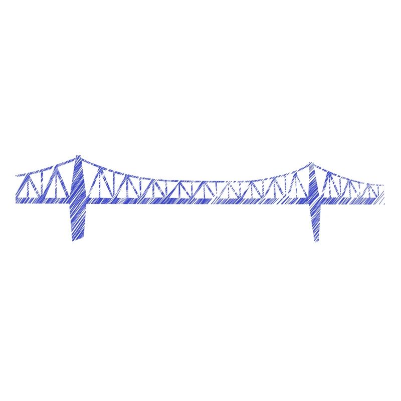 Rendsburg High Bridge – Urban Scribble Art Design
