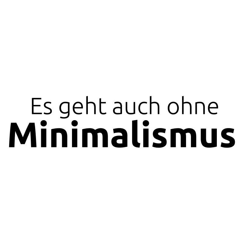 Omit minimalism