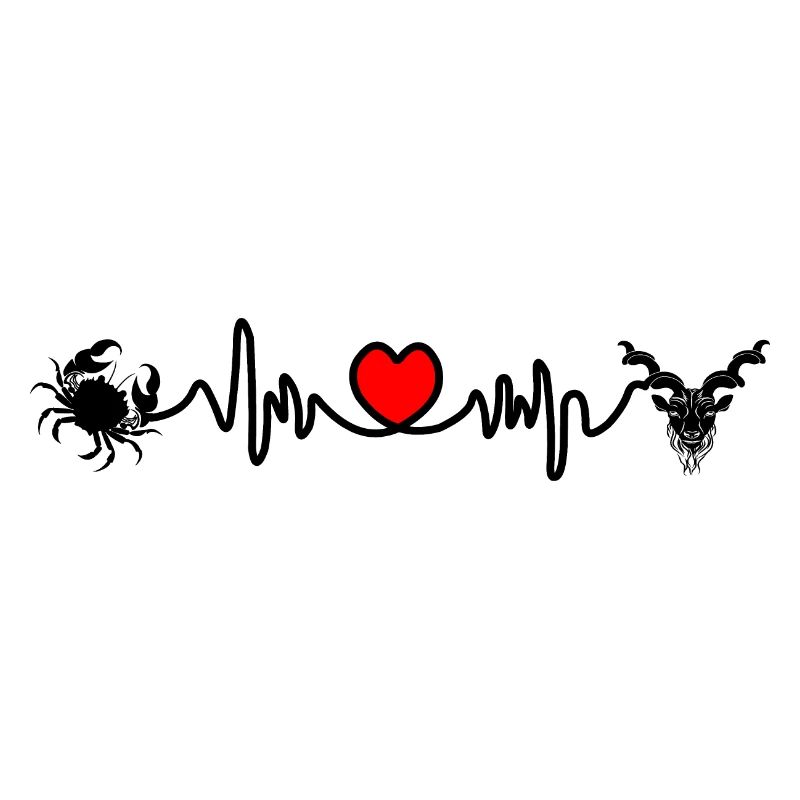 Herzfrequenz Kardio Krebs Steinbock