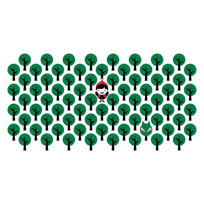 Fairytale - Rotkaeppchen - Märchen - Wolf - Quer