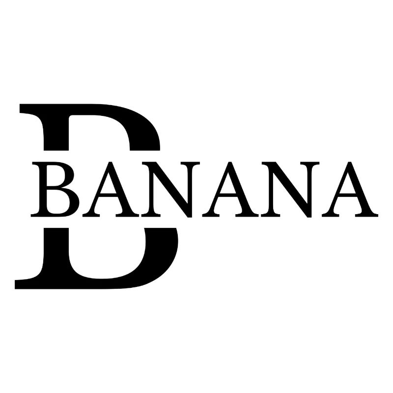 Banana Bold Typography