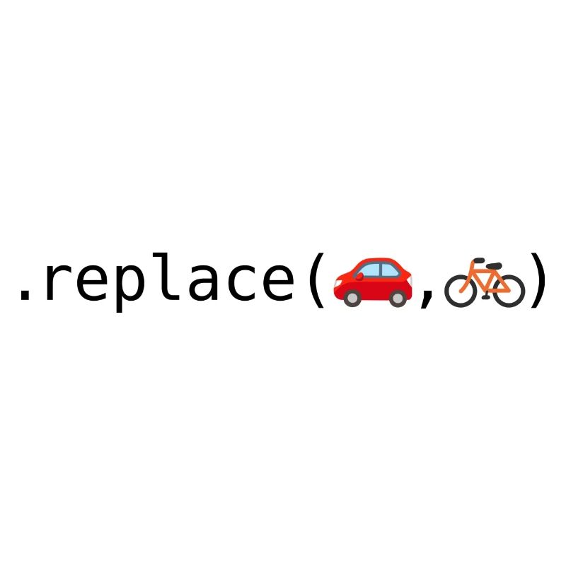 Replace cars with bikes; Python edition