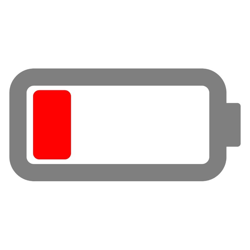 battery empty