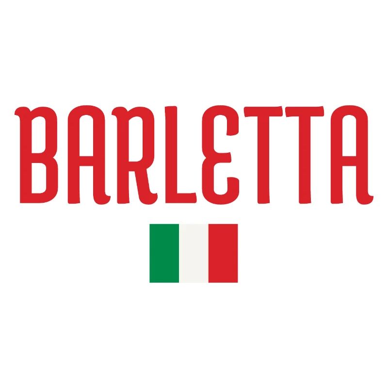 Conception du drapeau italien Barletta