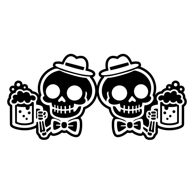 Skeleton Beer Team Bachelors