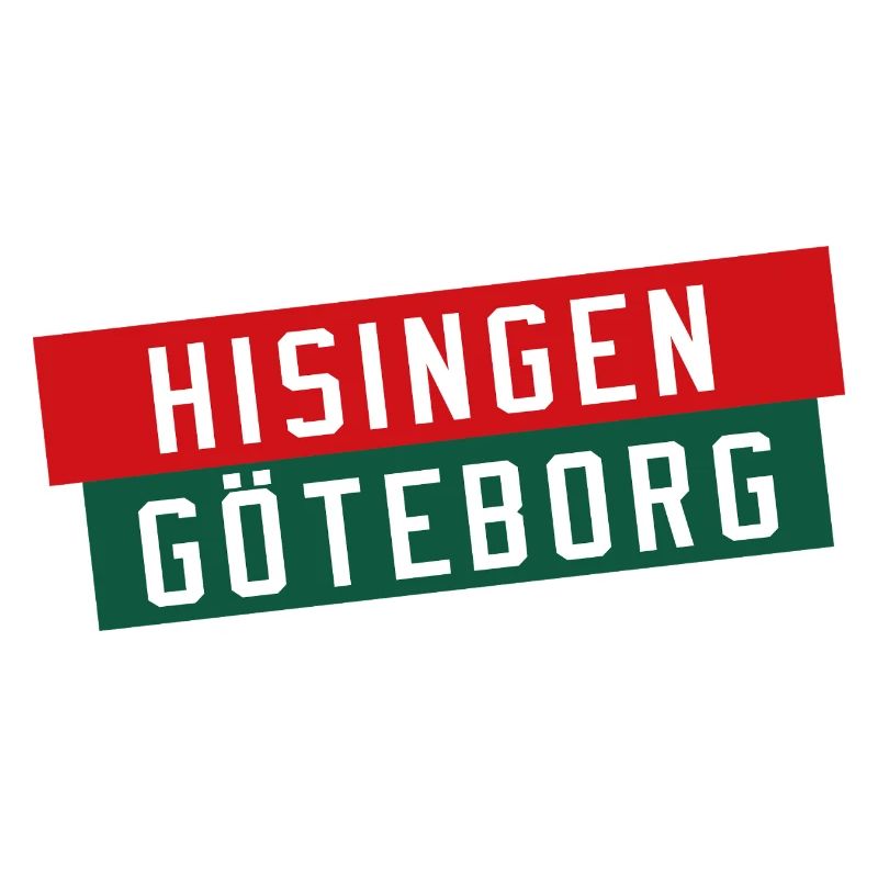 Drapeau de Hisingen Göteborg