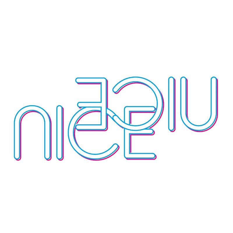 Nice schriftzug