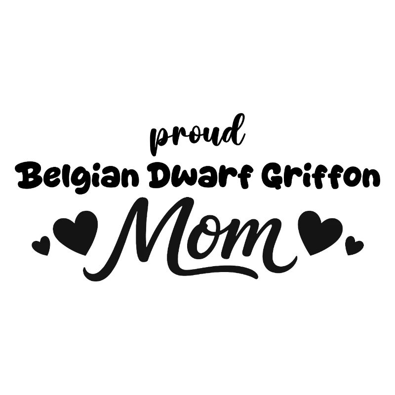 Stolze Griffon Mutter, Belgischer Zwerggriffon