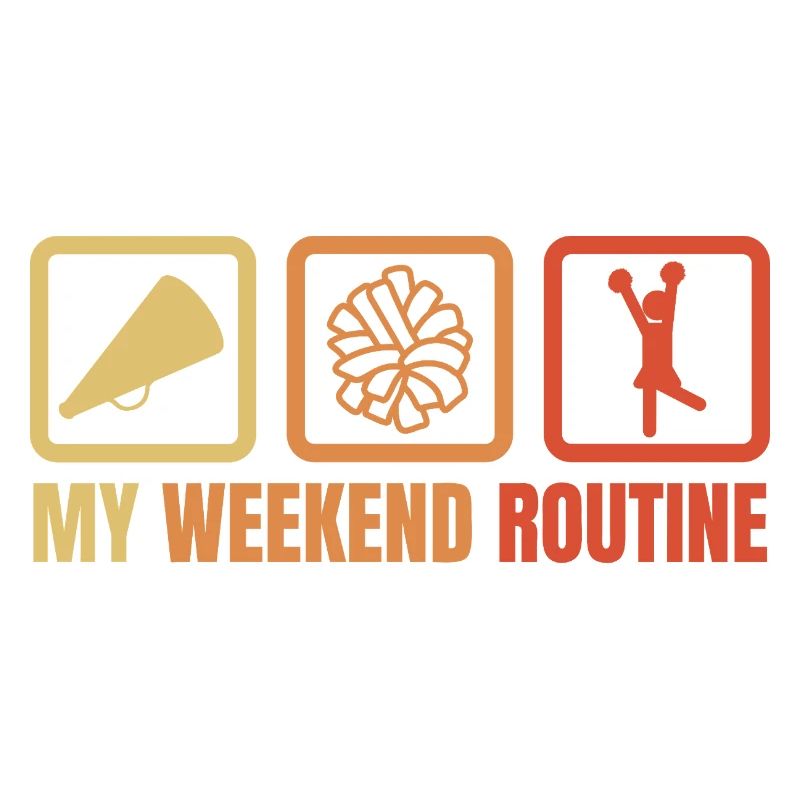 Cheerleaderin Wochenendroutine