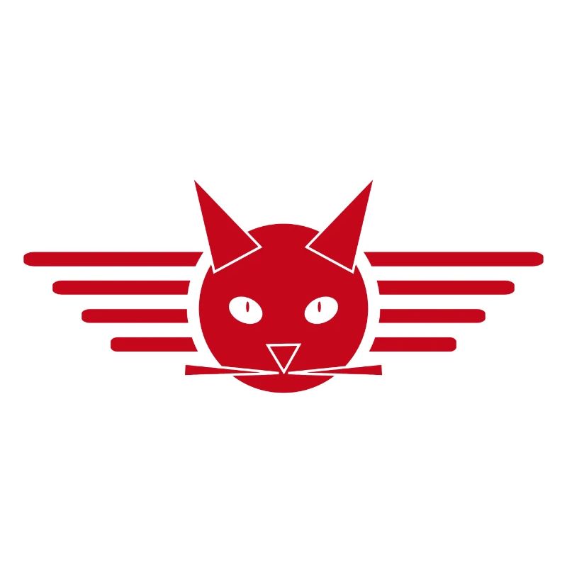 Conception créative de t-shirt Ailes de chat