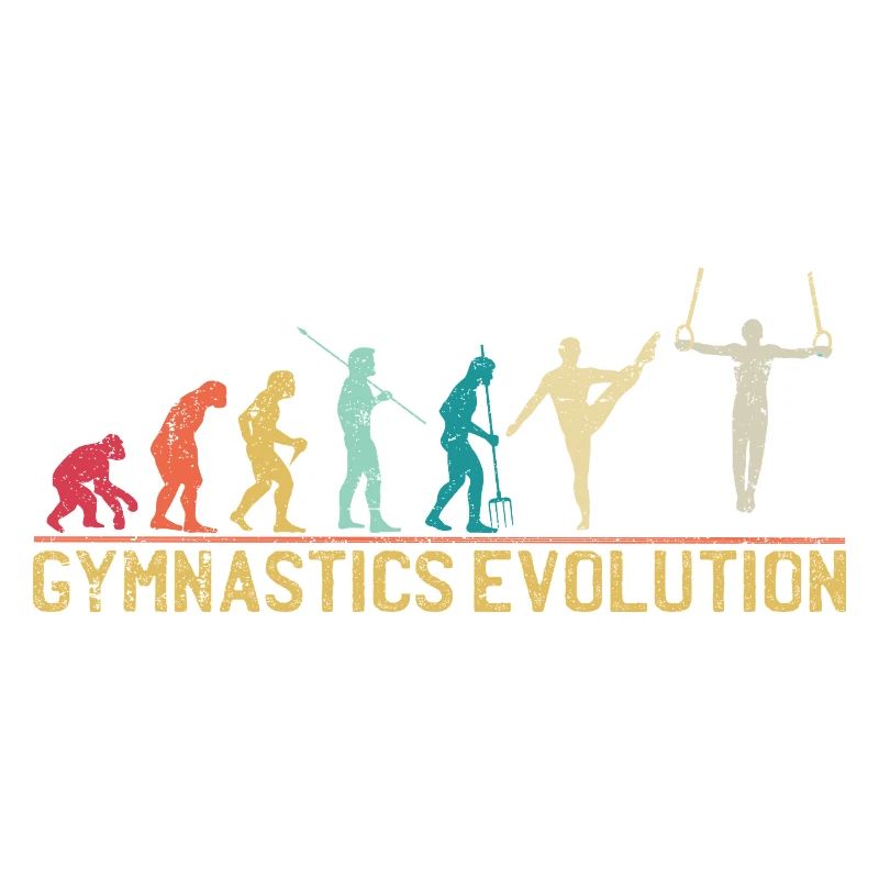 T-shirt graphique Gymnastics Evolution