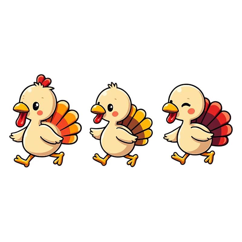 Bébé dinde de Thanksgiving