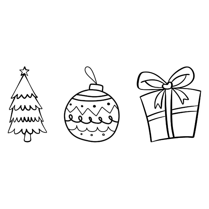 Minimal Christmas – Schlichte Weihnachtsdesigns