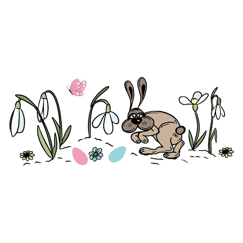 Easter Bunny in Spring