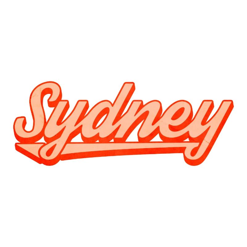 Logo du script rétro de Sydney