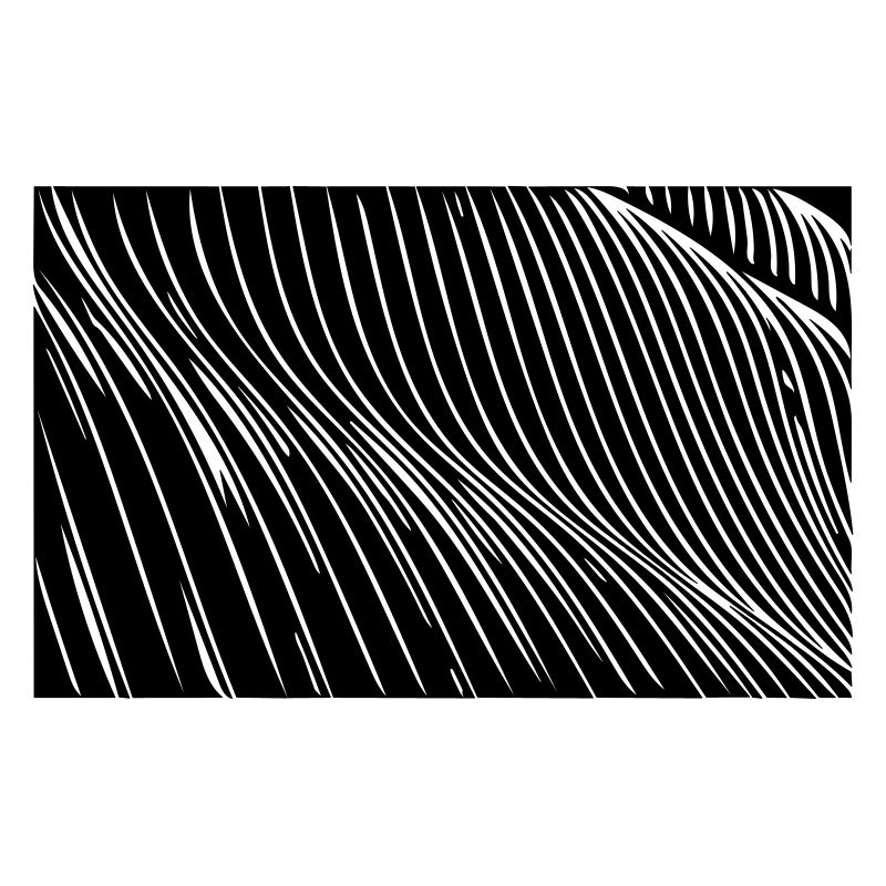 Zebra waves lines