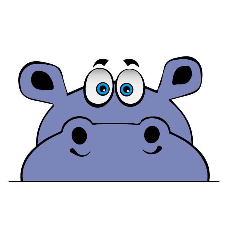 nilpferd hippo junge sohn geschenk tier