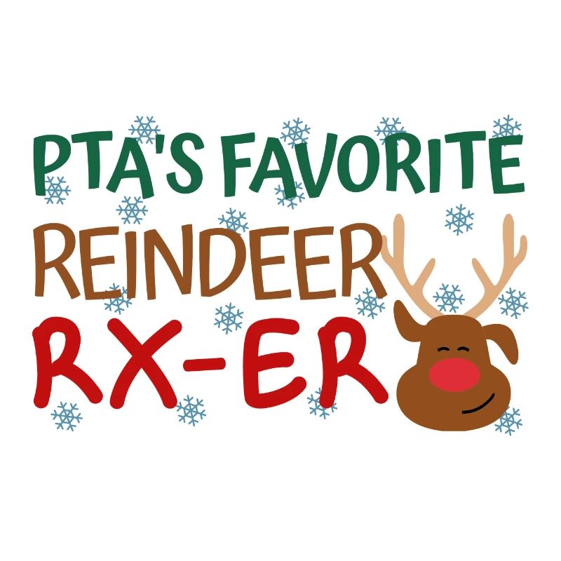 Renne préféré de Noël de la PTA