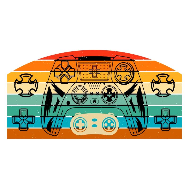 Vintage Retro Gaming Controller