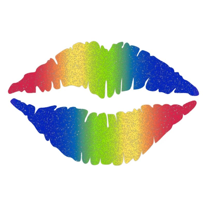 Rainbow Lips Pride