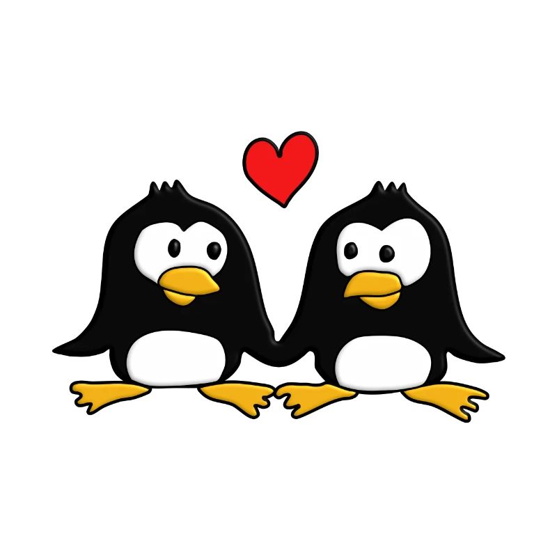 2 verliebte Pingus :)