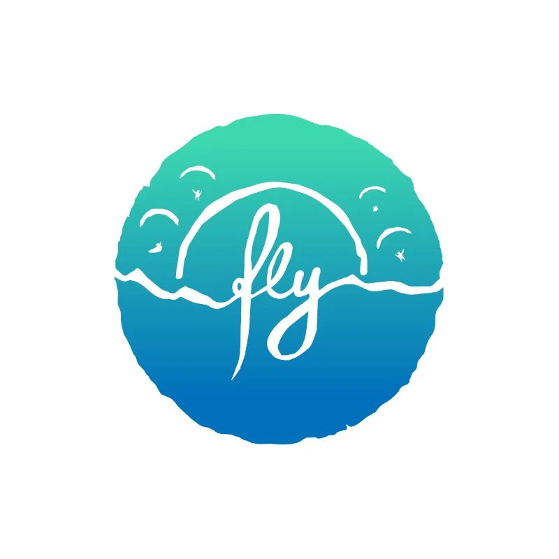 fly Alps blau