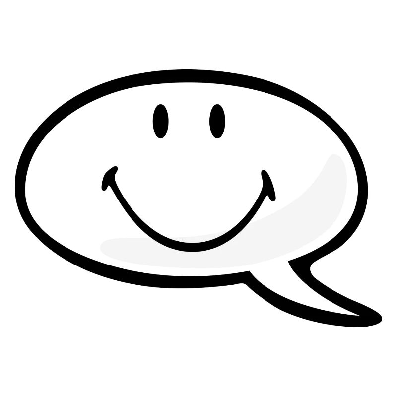 Smiley Speech Bubble