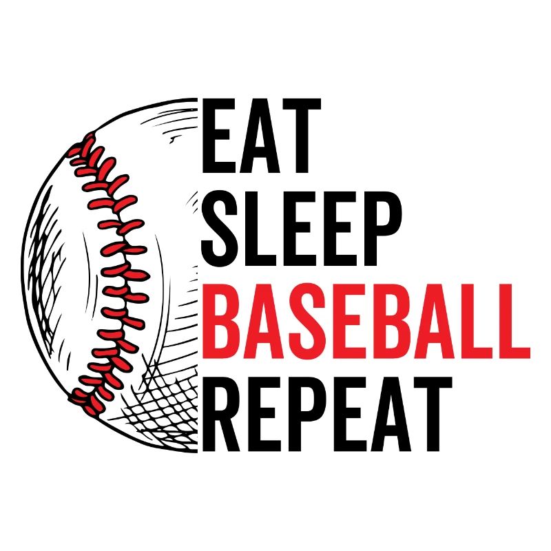Manger dormir Baseball Répéter