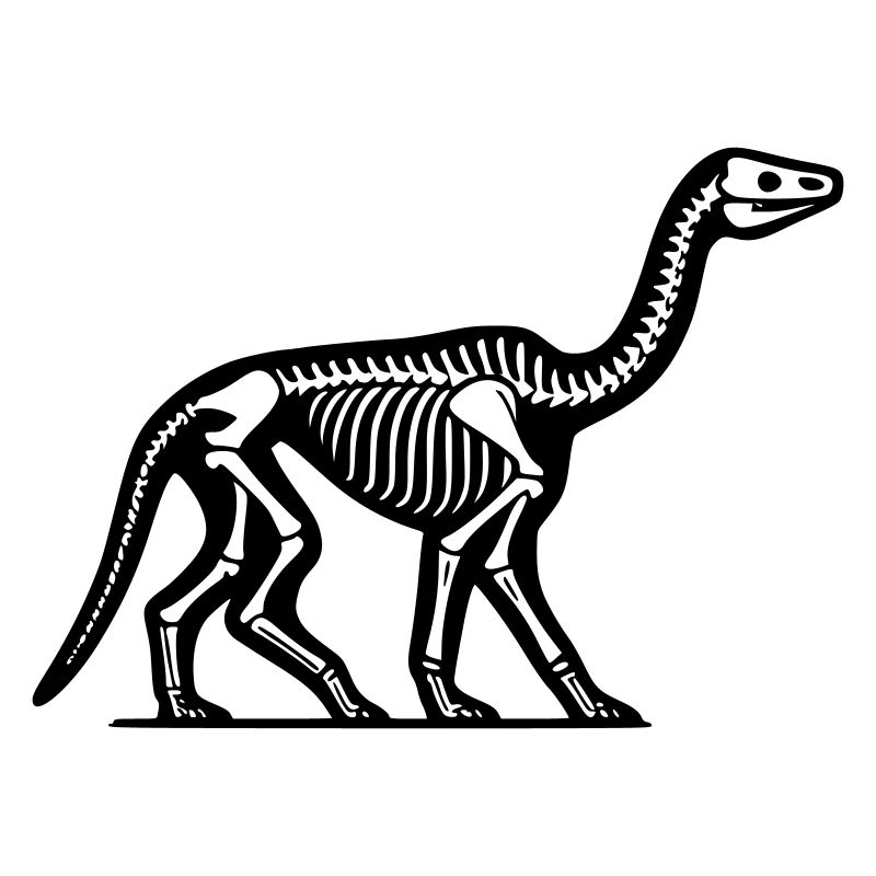 Skelett-Dinosaurier