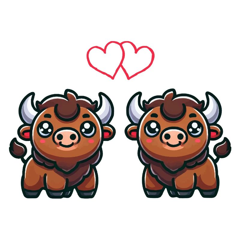 Bison Comic Love