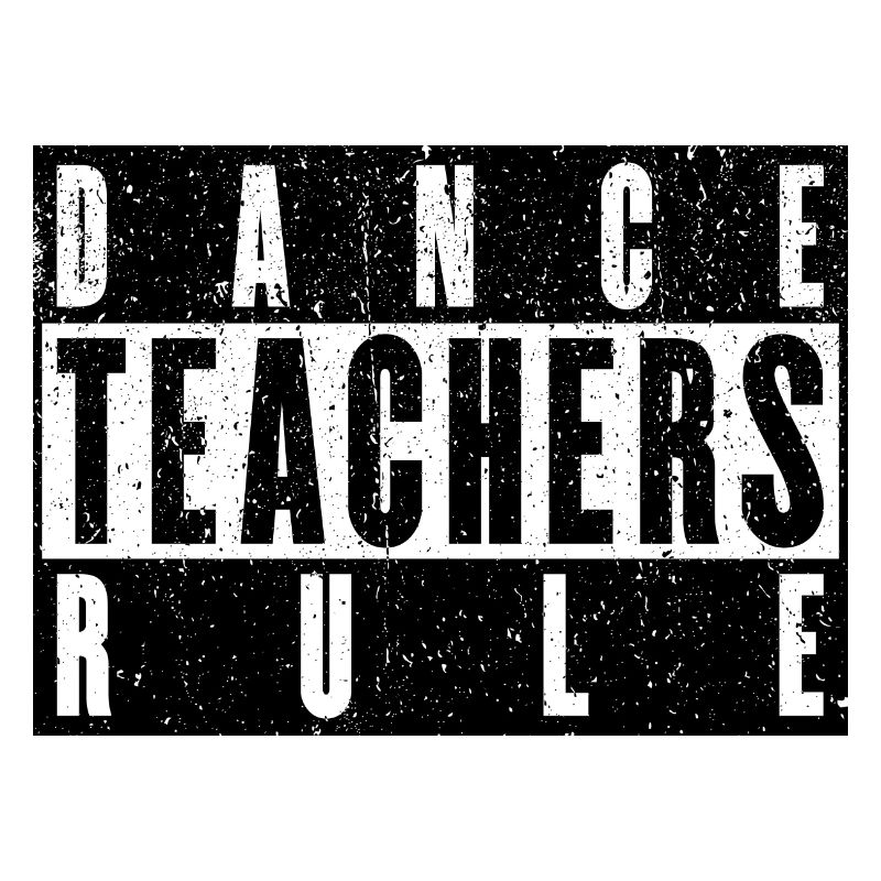 Règle des professeurs de danse - cadeau pour professeur de danse